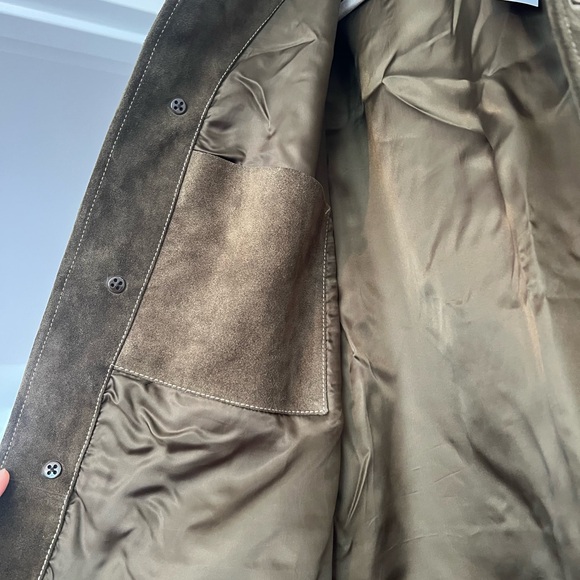 NWT Todd Snyder Brown Suede Chore Coat - Picture 4 of 4